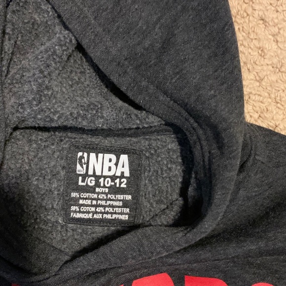 Boys NBA Toronto Raptors Hoodie Sweatshirt - Picture 2 of 2